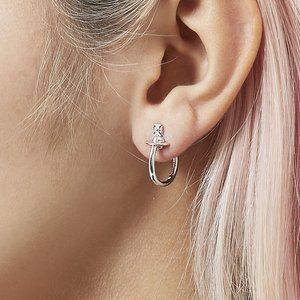 Vivienne Westwood BRAND NEW vera single earring gunmetal